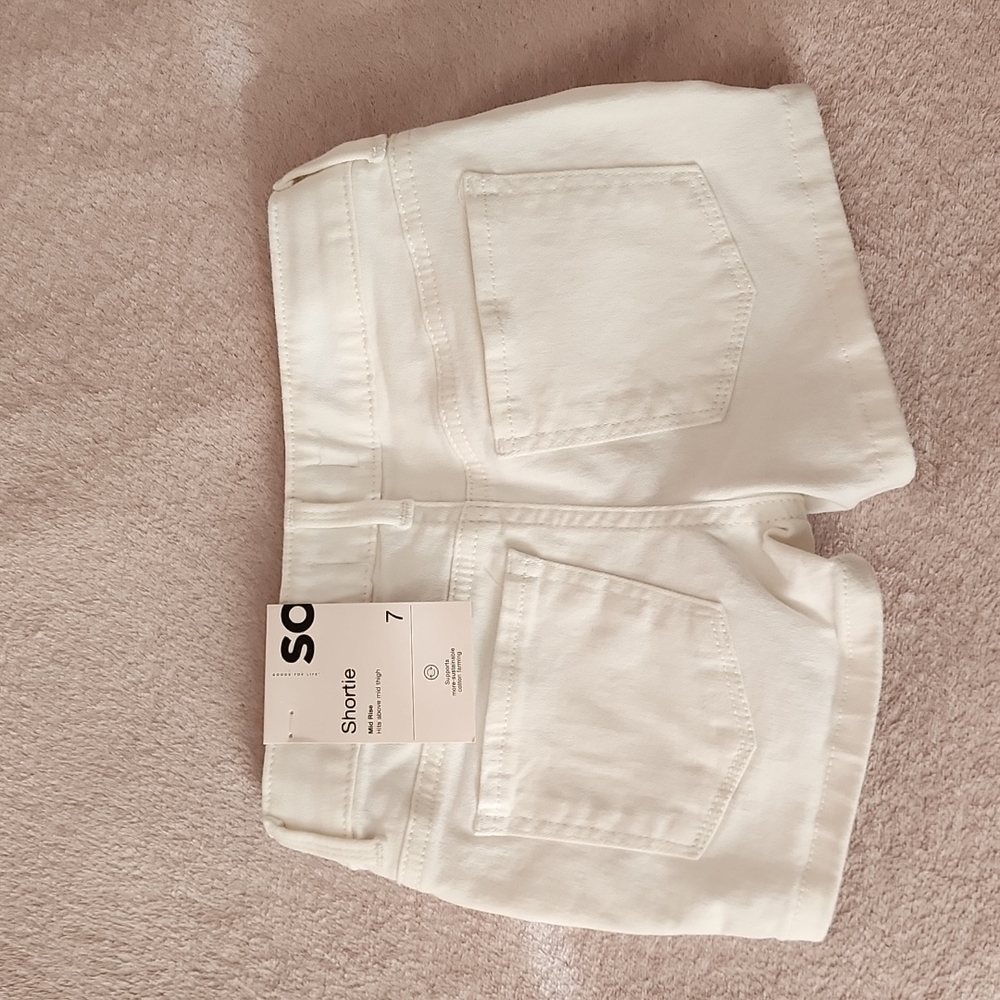 Girls SO Shorts Size 7 Brand New - Picture 2 of 7